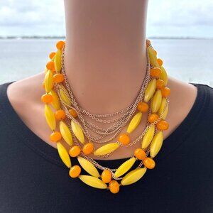 Vintage West Germany Signed Necklace Mid Century